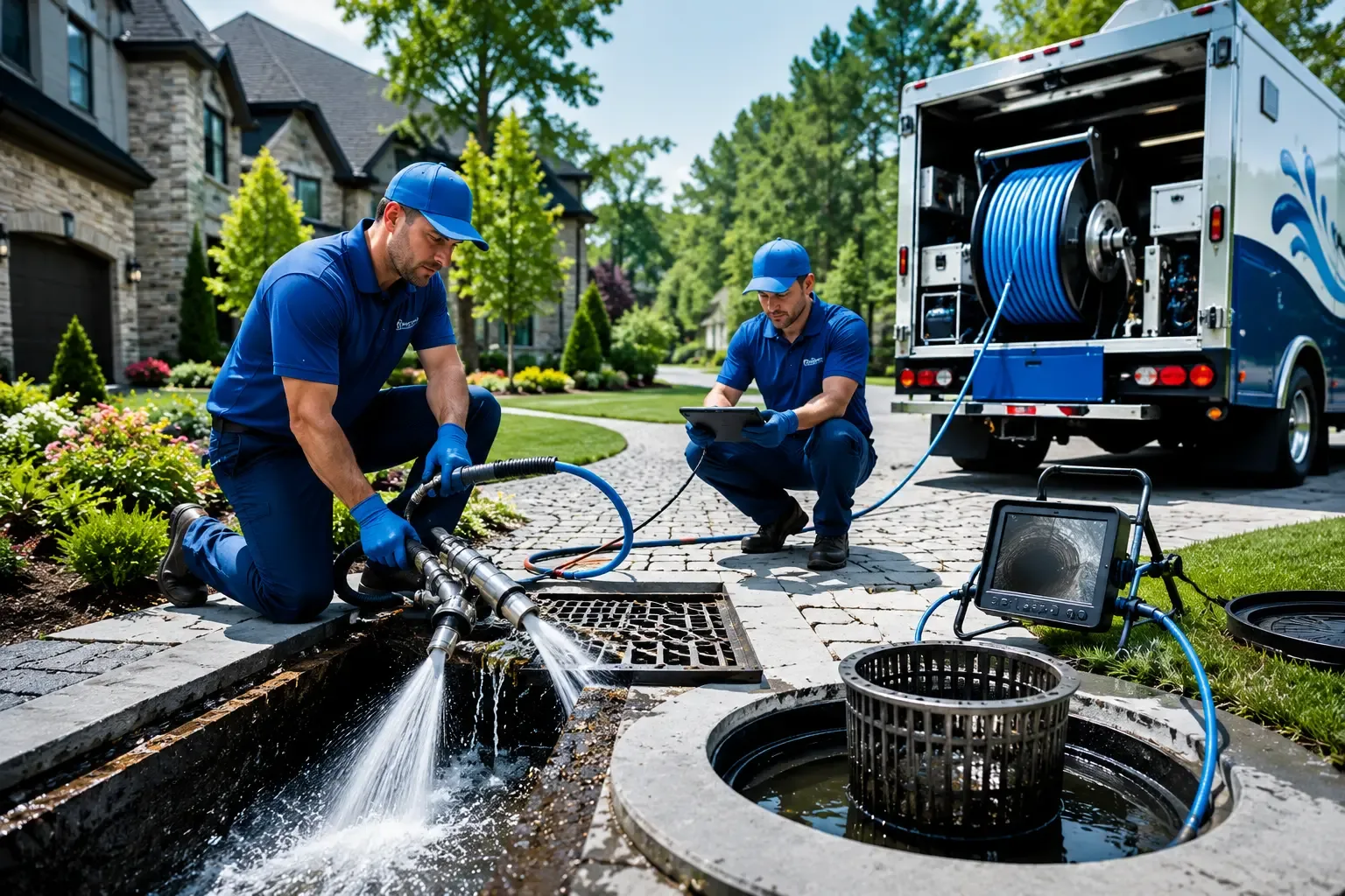 Local outdoor drain cleaning professionals in Old Saybrook, CT